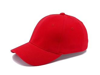 Bavlněná čepice bez zapínání, červená - reklamní kšiltovky