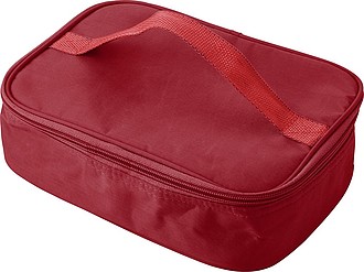 COLAR Chladicí taška s lunchboxem na svačinu, červená - reklamní předměty
