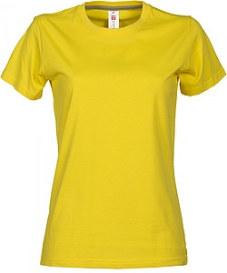 Dámské tričko PAYPER SUNRISE LADY žlutá XS - dámská trička s vlastním potiskem