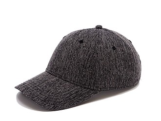GARETA Sportovní šestipanelová čepice s vyztuženým čelem, černá - reklamní kšiltovky