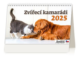Kamarádi 2025, stolní kalendář - reklamní kalendáře