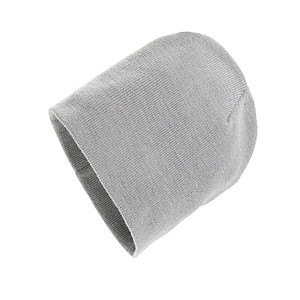 Klasická beanie čepice Impact z Polylana® AWARE™, šedá - zimní čepice s vlastním potiskem