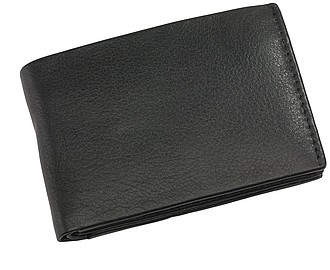 Kožená peněženka s přihrádkami na karty - peněženka s vlastním potiskem