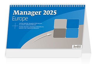 Manager Europe 2025, stolní kalendář - reklamní kalendáře