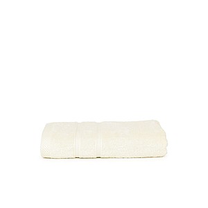 ONE BAMBOO Ručník z bambusového vlákna a bavlny značky The One, 50x100 cm, 600g, krémová - reklamní předměty