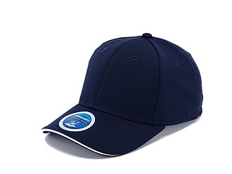 PALOK Funkční sportovní čepice z polyesteru, námořní modrá - reklamní kšiltovky