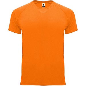 Pánské funkční tričko s krátkým rukávem, ROLY BAHRAIN, oranžová, vel. S - reklamní předměty
