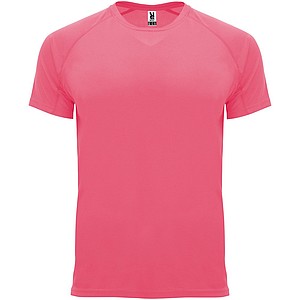 Pánské funkční tričko s krátkým rukávem, ROLY BAHRAIN, světle růžová, vel. M - sportovní trička s vlastním potiskem