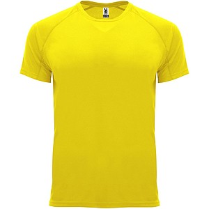 Pánské funkční tričko s krátkým rukávem, ROLY BAHRAIN, žlutá, vel. L - reklamní předměty