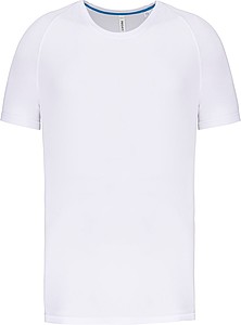 Pánské sportovní triko KARIBAN 130g, bílá, 2XL - trička s potiskem