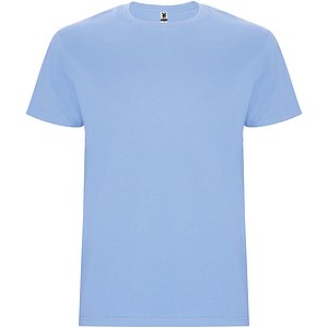 Pánské tričko s krátkým rukávem, ROLY STAFFORD, světle modrá, vel. M - firemní trička s potiskem