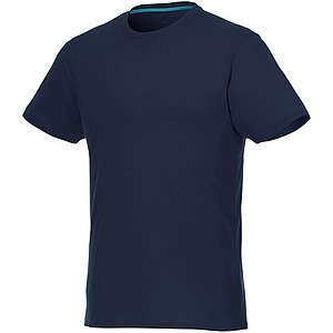 Pánské tričko z recyklovaného polyesteru, námořně modré, vel. L - firemní trička s potiskem