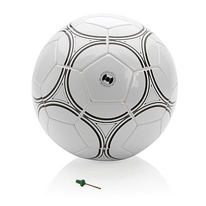 Plastový kopací míč, bílá - reklamní předměty