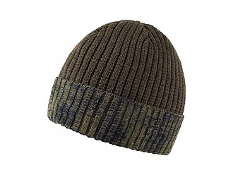 Pletená zimní čepice se zajímavým vzorem, army - zimní čepice s vlastním potiskem