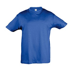 REGENT dětské tričko SOLS, 10 let, královská modrá - dětská trička s vlastním potiskem