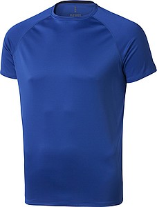 Tričko ELEVATE NIAGARA COOL FIT T-SHIRT modrá L - trička s potiskem