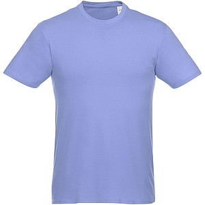 Tričko Heros s krátkým rukávem, unisex, světle modrá, M - firemní trička s potiskem