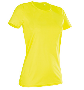 Tričko STEDMAN ACTIVE SPORTS-T WOMEN reflexní žlutá L - dámská trička s vlastním potiskem