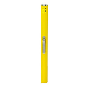Zapalovač plnitelný plynem, pogumovaný, žlutá - reklamní předměty