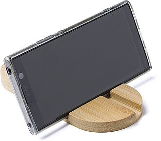 ZEGNIR Bambusový stojánek na mobil a tablet - ekologické reklamní předměty