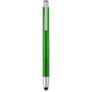GIZA Plastové kuličkové pero a stylus v jednom, středně zelená - psací potřeby