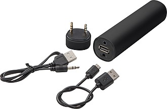 Powerbank s kapacitou 2200mAh a reproduktorem