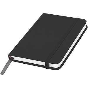 Notebook zápisník A6, černá - reklamní zápisník