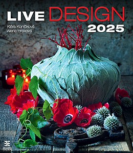 Live Design 2023, nástěnný kalendář, prodloužená záda
