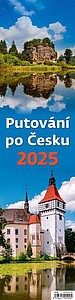 Putování po Česku 2023, nástěnný kalendář, prodloužená záda