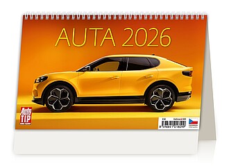 Auta 2023, stolní kalendář