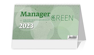 Manager Green 2023, stolní kalendář
