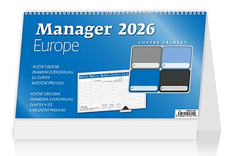 Manager Europe 2023, stolní kalendář