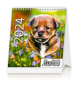 Mini Puppies 2023, stolní kalendář