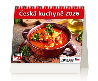 MiniMax Česká kuchyně 2023, stolní kalendář