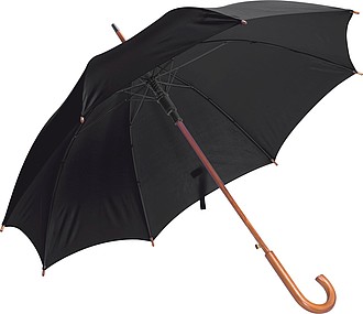 Deštník, automatické otvírání, černá - reklamní deštníky