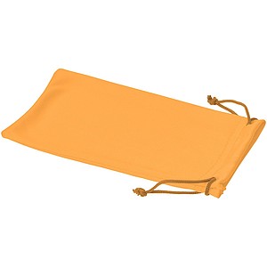 Sáček z mikrovlákna na sluneční brýle, oranžová