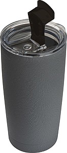 Termohrnek s průhledným víčkem, 500ml
