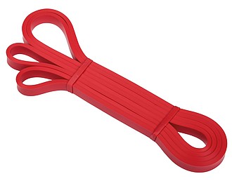 Fitness pomůcka, natahovací guma, lehká