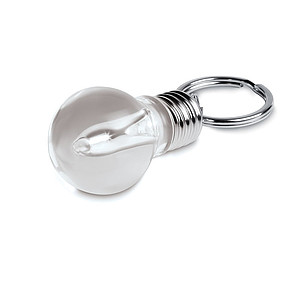 ILUMIX Přívěšek na klíče se žárovkou, transparentní