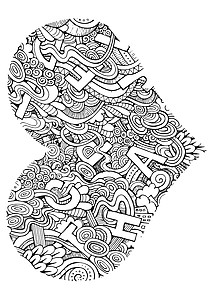 MANDALA Omalovánky pro dospělé, formát A4, 32 stran