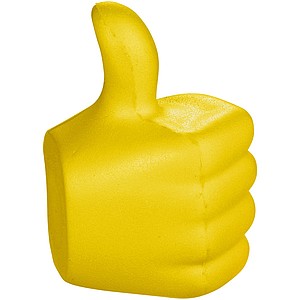 Antistresová pomůcka Thumbs Up, žlutá