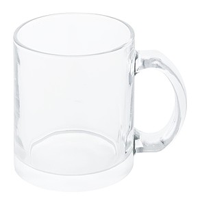 BURAK Skleněný hrnek pro sublimační tisk, 300 ml - reklamní hrnky