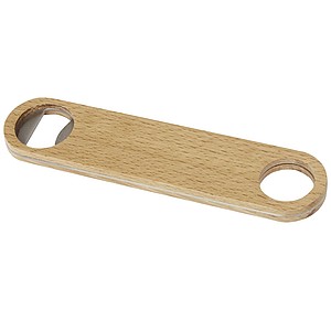 Dřevěný otvírák na láhve