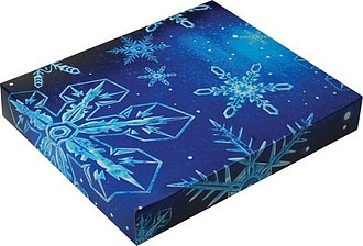 Krabička s plnobarevným potiskem, rozměr 19,6x17x3cm, potisk na přání od 20ks