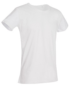 Tričko STEDMAN STARS BEN CREW NECK bílá L - reklamní trička