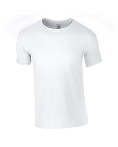 Triko GILDAN SOFTSTYLE ADULT T-SHIRT 144g, bílá, 2XL - reklamní trička