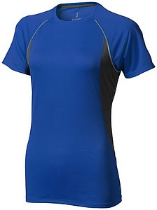 Tričko ELEVATE QUEBEC COOL FIT LADIES T-SHIRT modrá/ant. M - reklamní trička