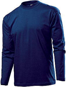 Tričko STEDMAN CLASSIC LONG SLEEVE MEN námořní modrá XXL - reklamní trička