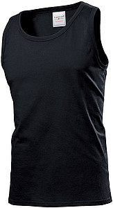 Tričko STEDMAN CLASSIC TANK TOP MEN černá XL - reklamní trička