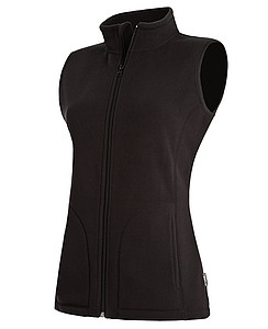 Vesta STEDMAN ACTIVE FLEECE VEST WOMEN černošedá L - reklamní vesty